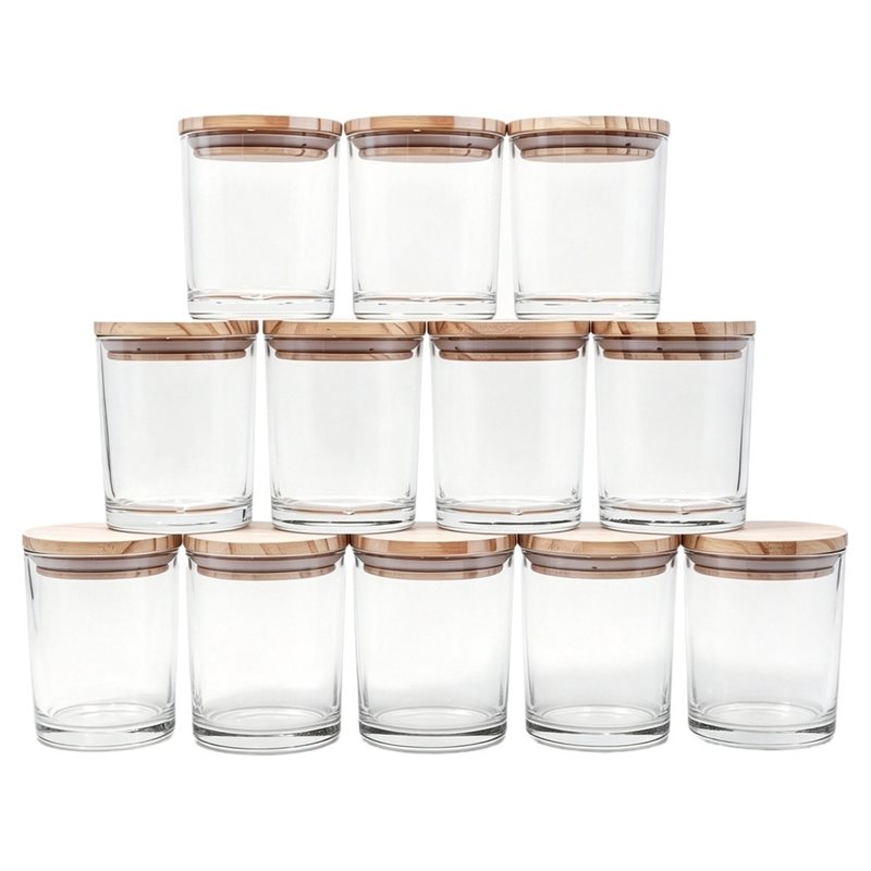 Candle Making Jars With Lids - ABRU – Untuk Wadah Lilin, 12