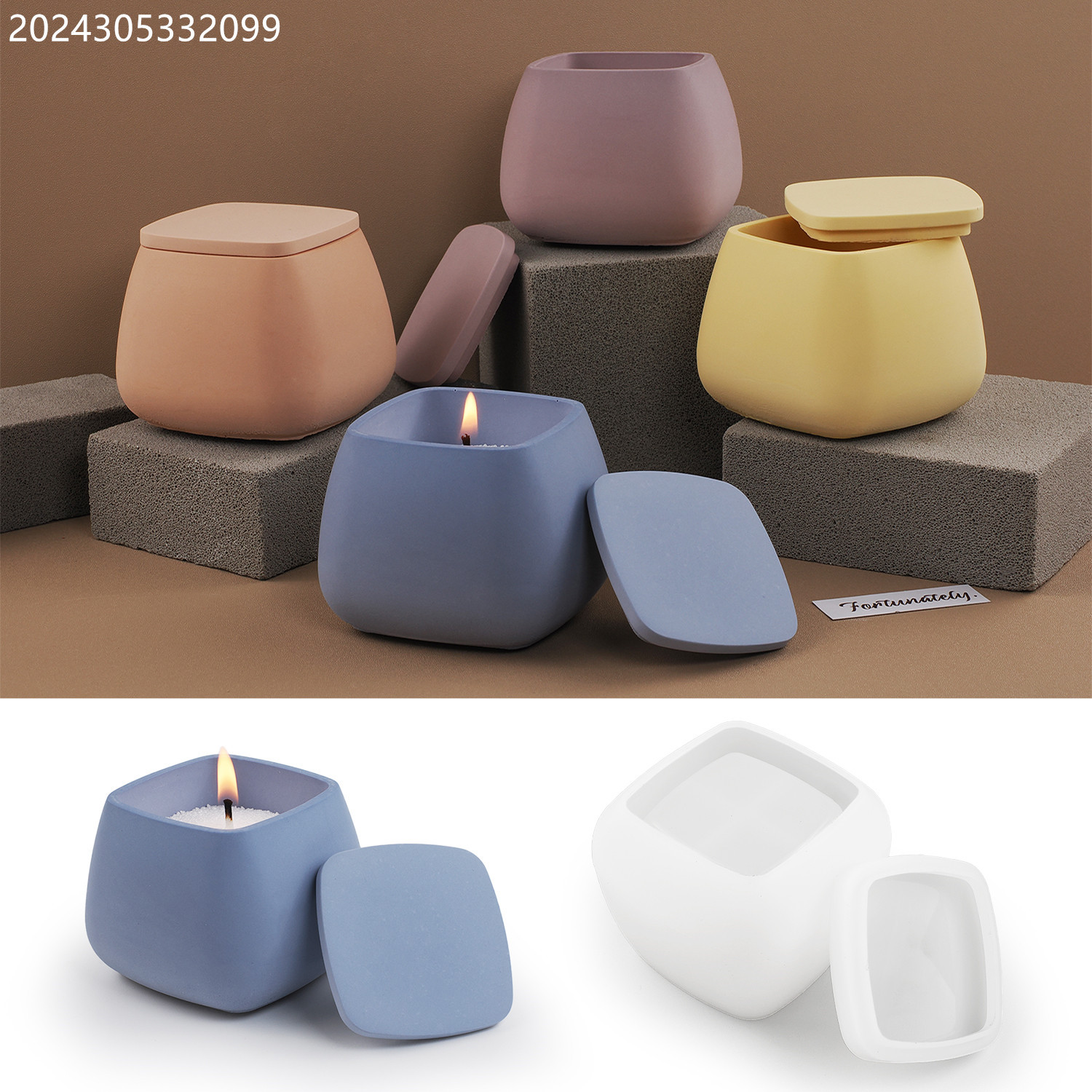 Cetakan Silikon DIY untuk Seme - Candle Making Jars With Lids ulasan dan harga