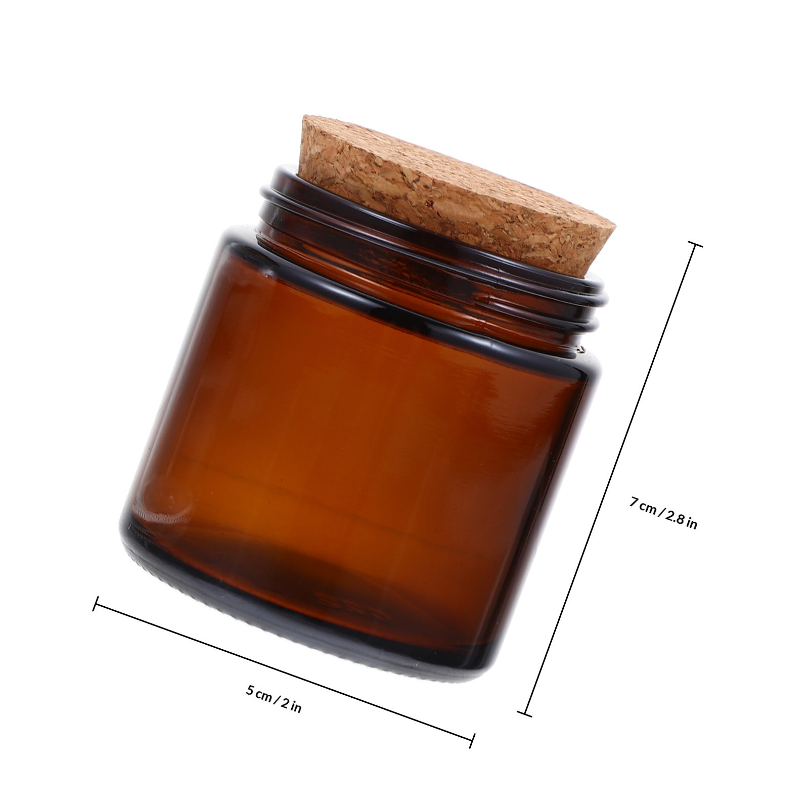 4 Buah Toples Kaca Tebal denga - Candle Making Jars With Lids ulasan dan harga