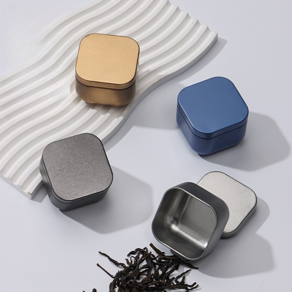 20 buah wadah lilin berbentuk  - Tin Container Lid ulasan dan harga
