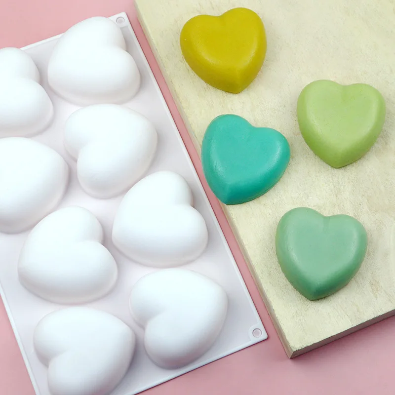 Love Heart cetakan sabun silik - Candle Making Kits ulasan dan harga