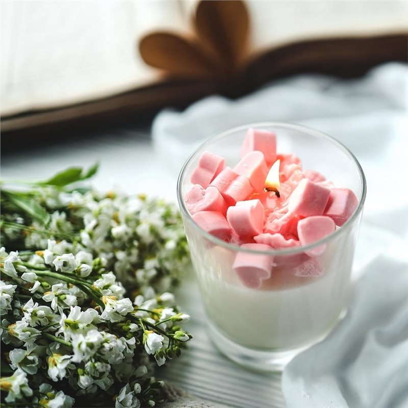 ABRU – Untuk Wadah Lilin, 12 B - Candle Making Jars With Lids ulasan dan harga