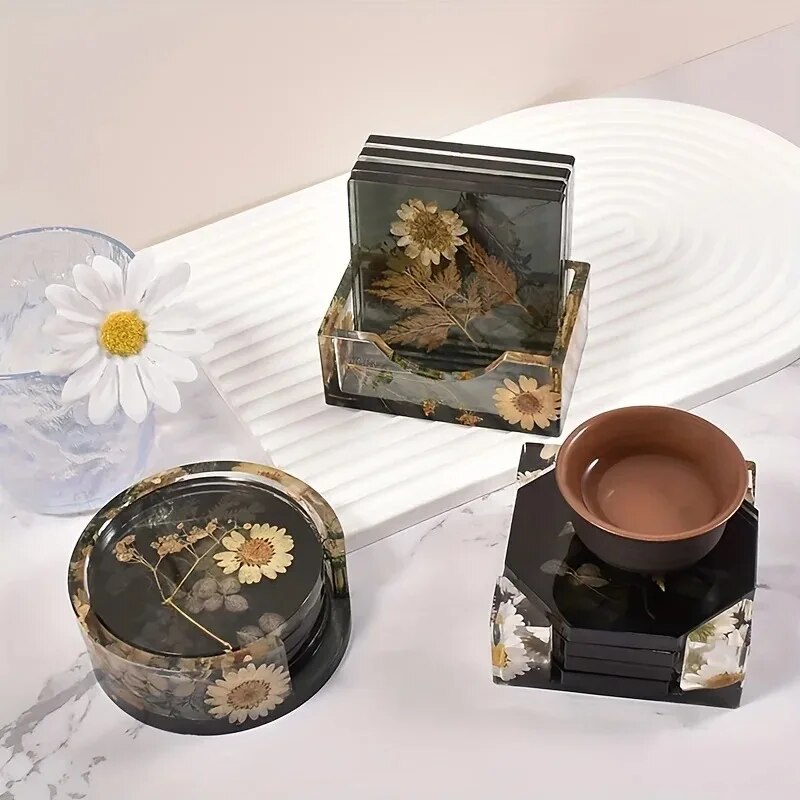 Set cetakan Resin Coaster term - Candle Making Jars With Lids ulasan dan harga